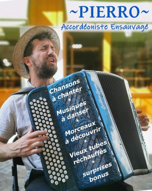 Pierro, accordéoniste ensauvagé